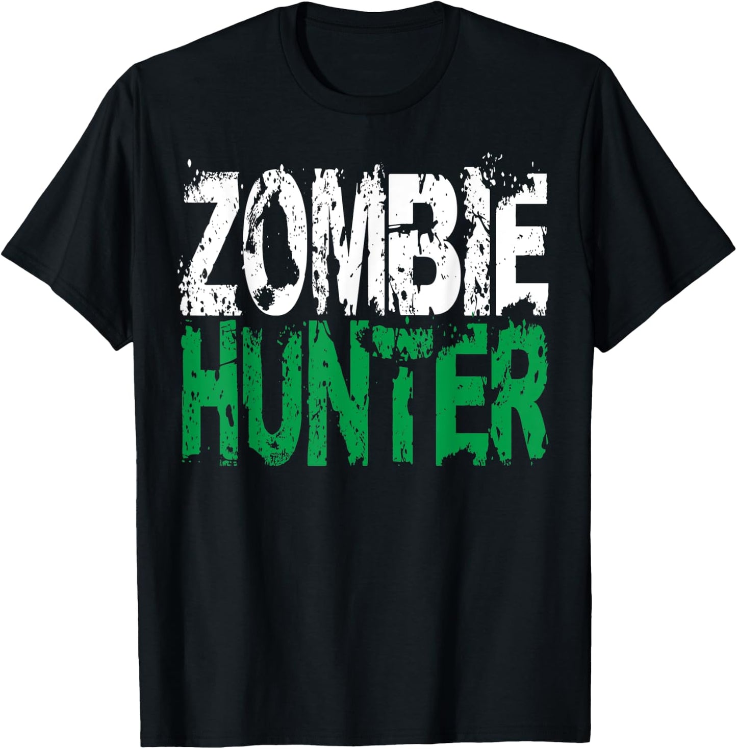 Halloween Zombie Hunter shirt Funny Party Gift Kids Boys T-Shirt - T-Shirt | Black