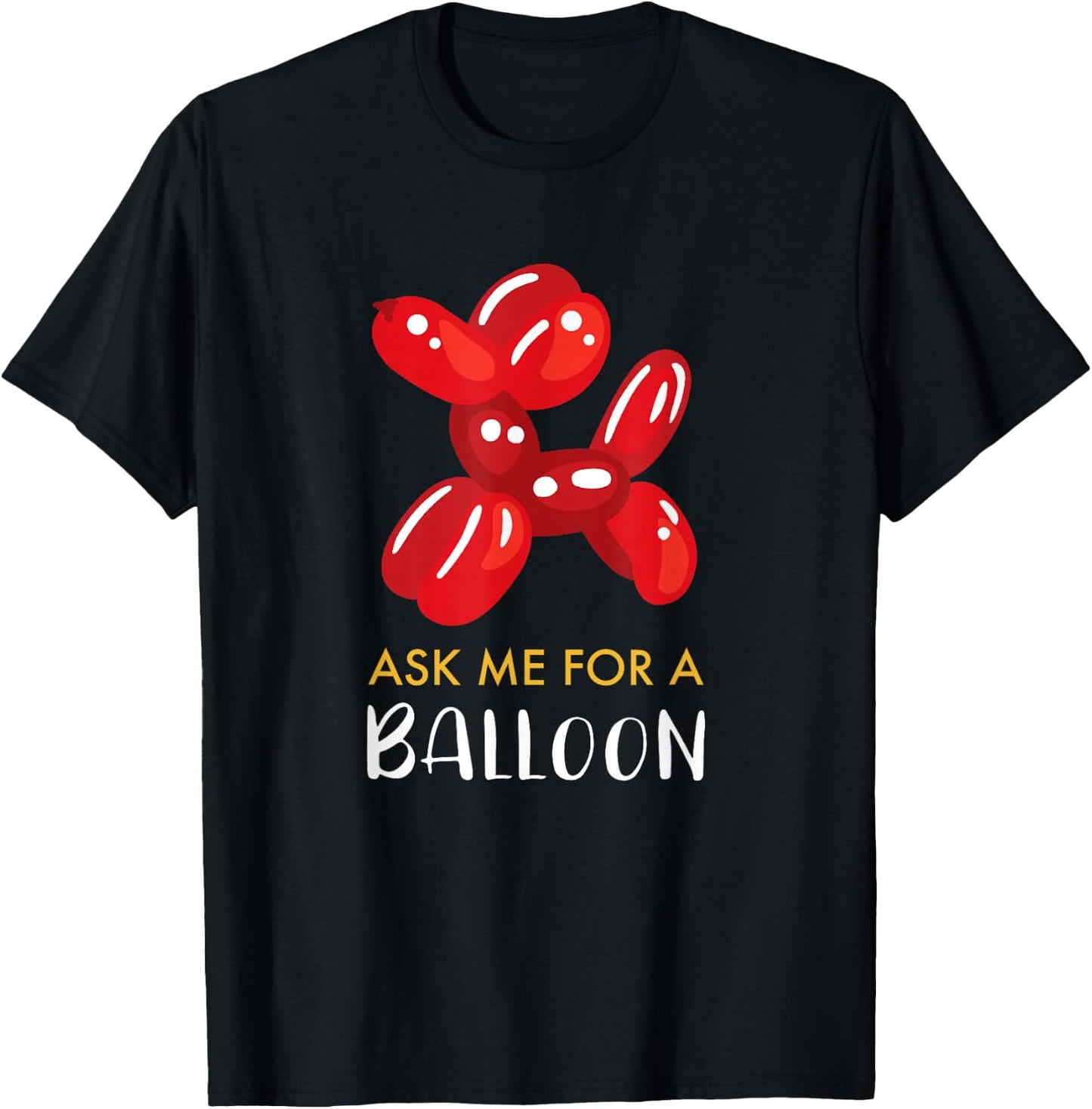 Balloon Artist Balloon Twister Shirt I Gift Balloon T-Shirt - T-Shirt | Black