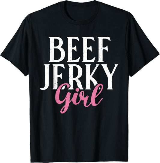 Beef Jerky Girl T-Shirt - T-Shirt | Black