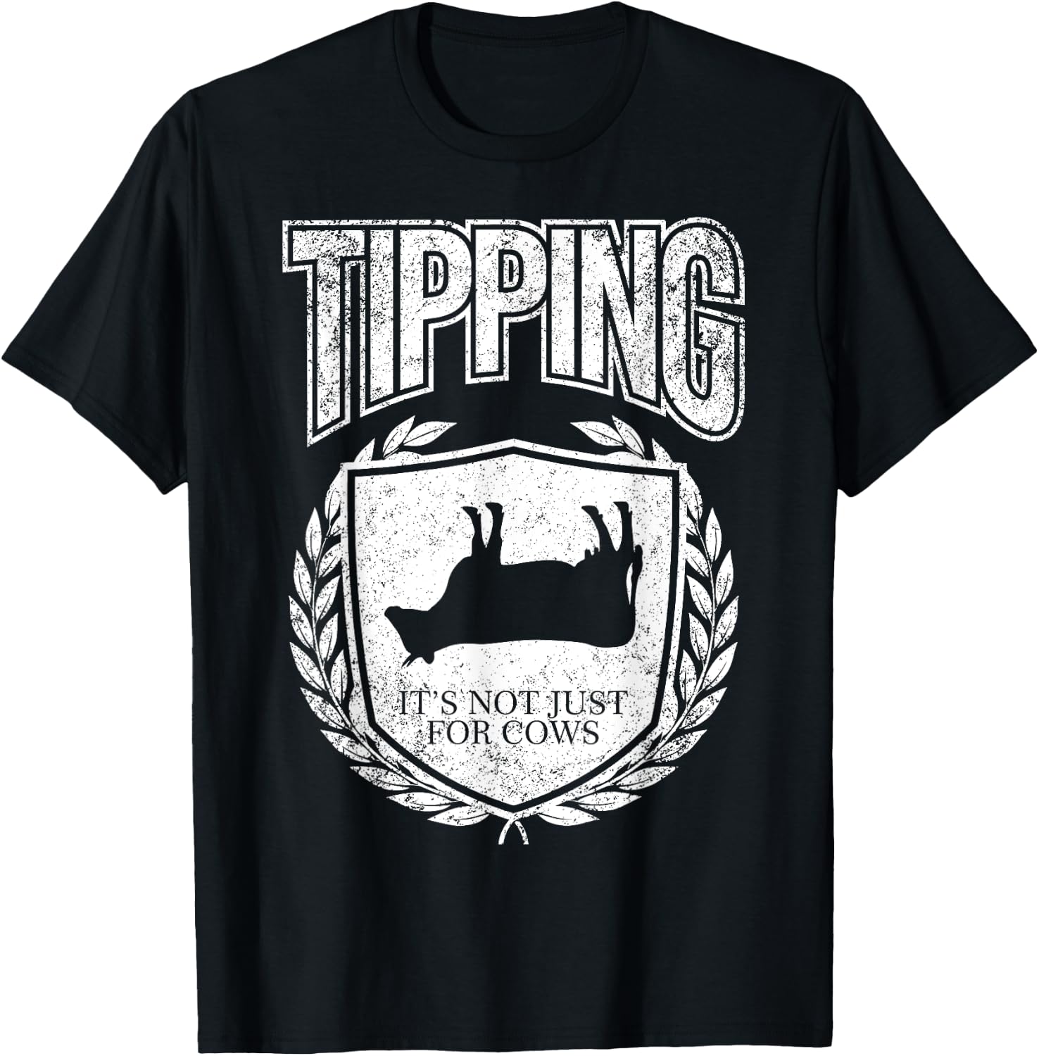 Funny Waiter Waitress Delivery Rideshare Driver Tip Shirt T-Shirt - T-Shirt | Black