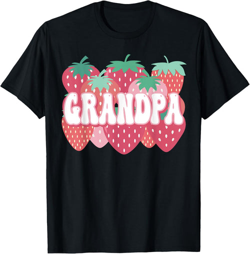 Grandpa Of The Berry First Birthday Strawberry Family Party