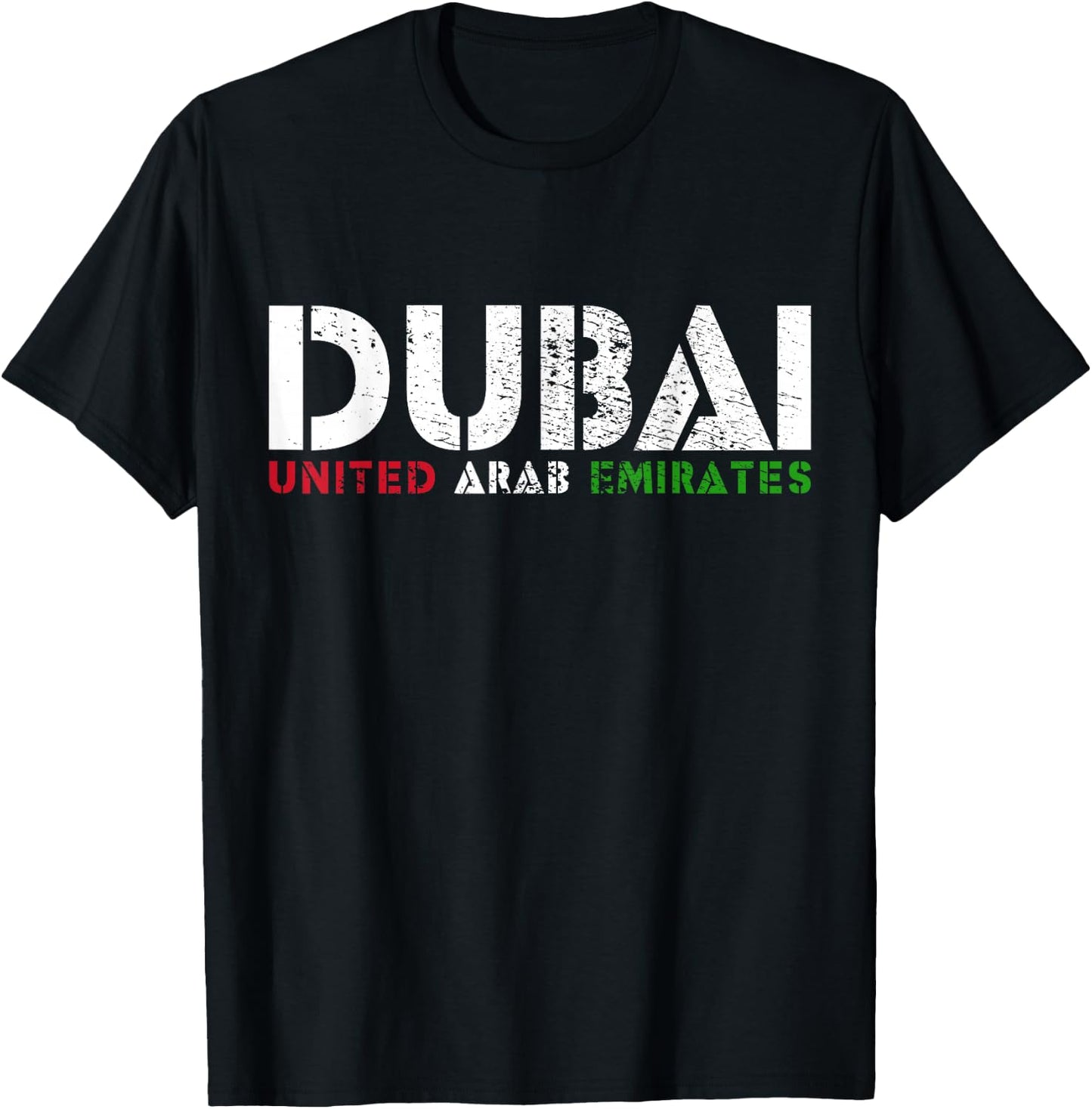 Dubai UAE T-Shirt - T-Shirt | Black