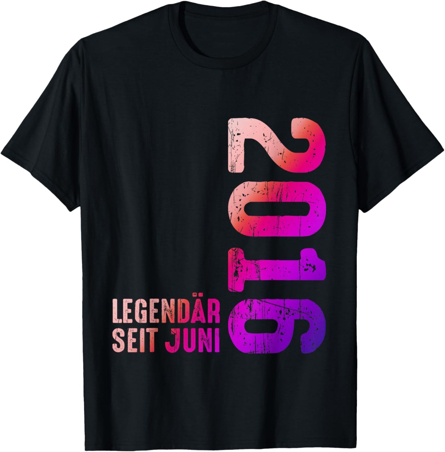 Limited Edition Juni 2016 Legendär Seit Juni 2016 Jahrgang T-Shirt - T-Shirt | Black