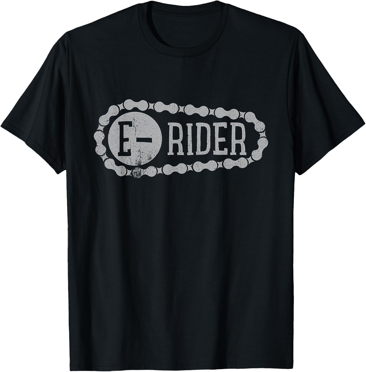 Vintage E-Rider Shirt E-Bike T-Shirt - T-Shirt | Black