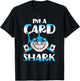 Poker Card Shark Casino Gamble Beach T-Shirt - T-Shirt | Black