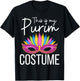 This is My Purim Costume Kids Men Women Jewish Purim T-Shirt - T-Shirt | Black