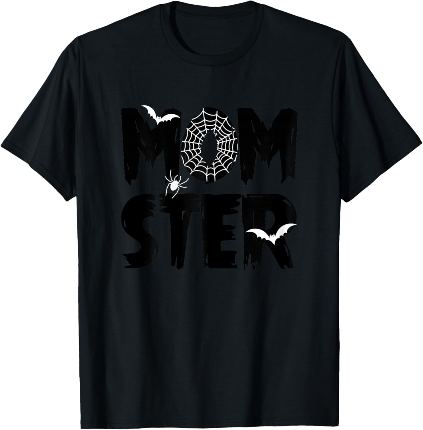 Halloween Momster Mom Monster Funny Costume Mommy Mama T-Shirt - T-Shirt | Black