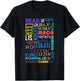 Read in Every Language Multilingual Typography T-Shirt - T-Shirt | Black