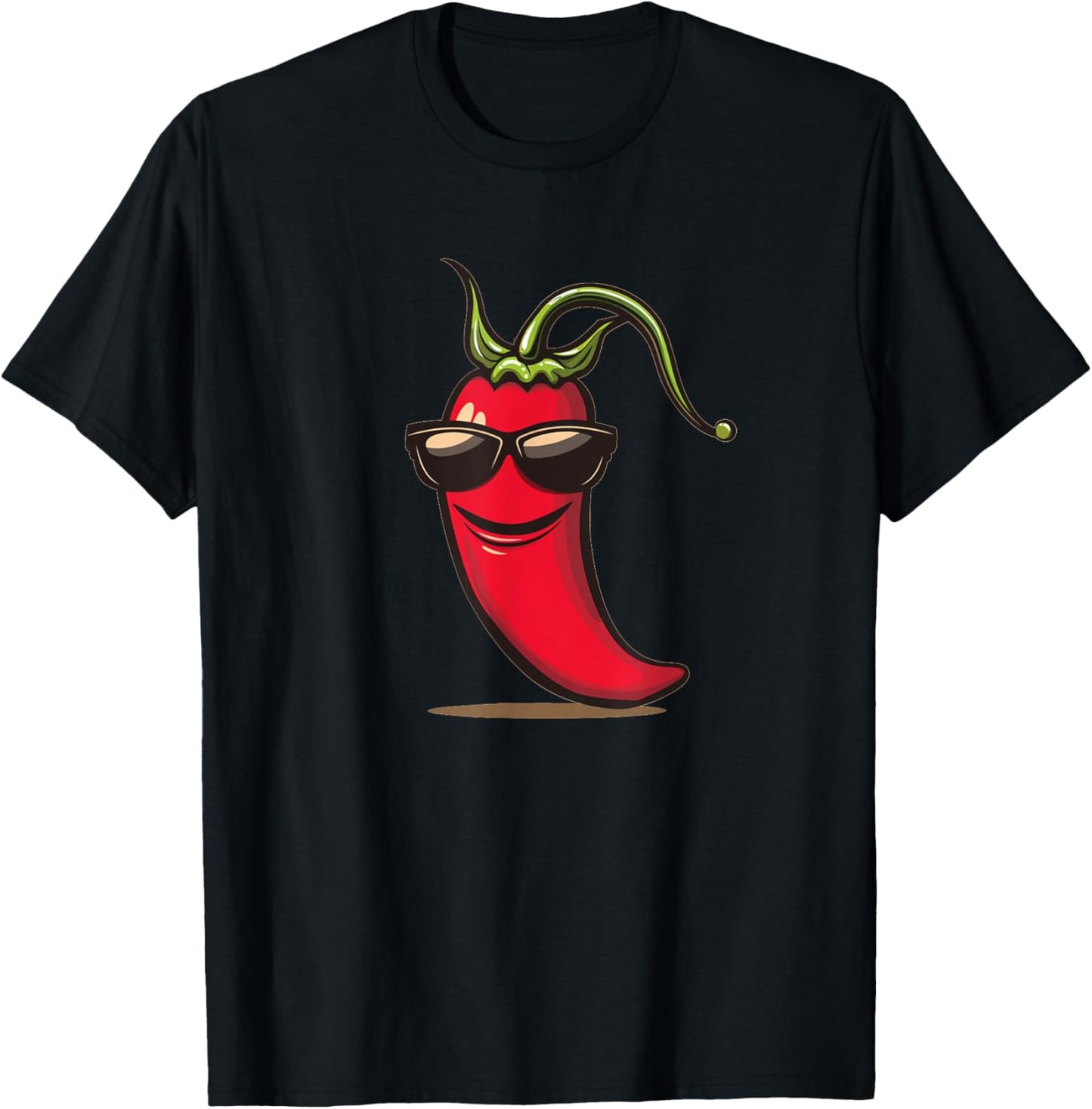 Nice Chili Costume with Sunglasses T-Shirt - T-Shirt | Black