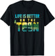 Boating Life Is Better On The Toon Pontoon Captain T-Shirt - T-Shirt | Black