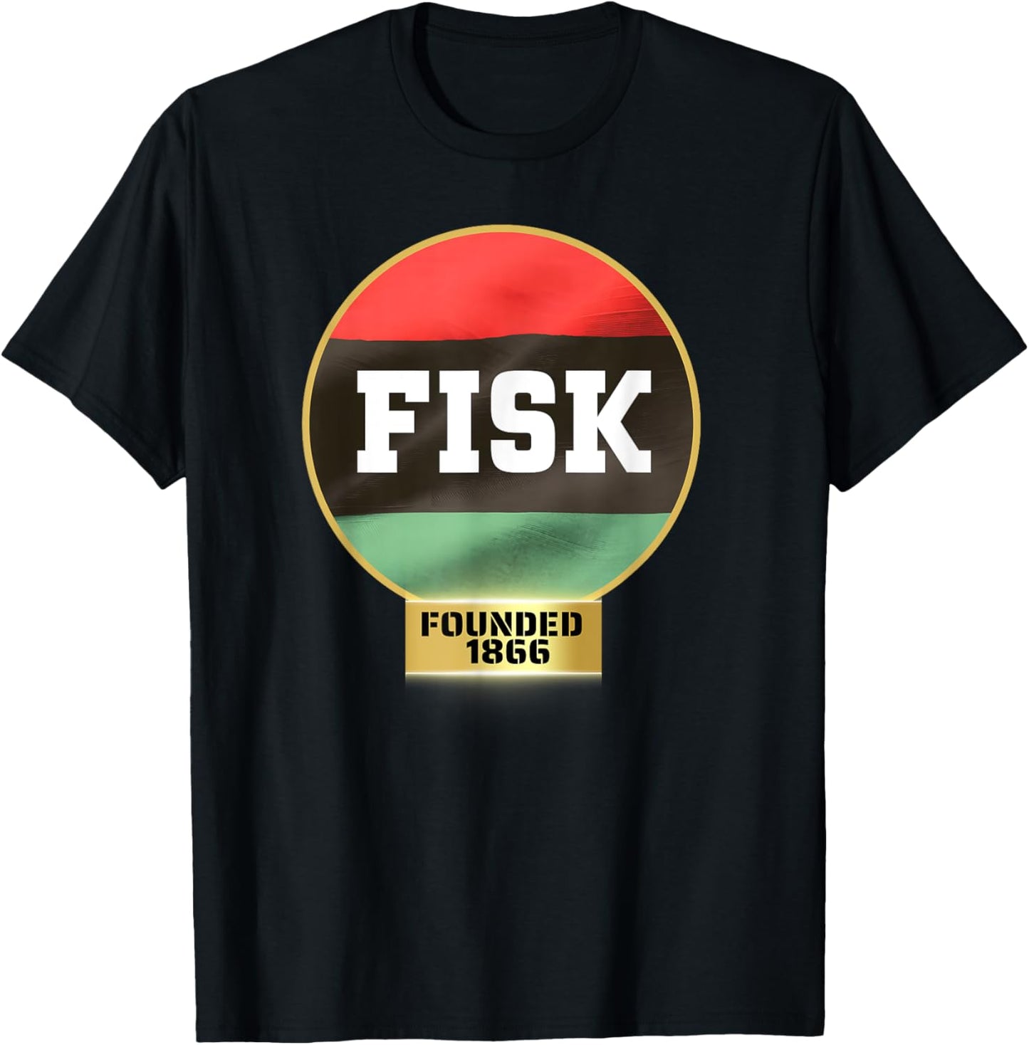 Fisk, FU, HBC, Proud HBCU T-Shirt - T-Shirt | Black