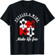 Puzzles And Wine Make Life Line | Puzzle Lovers T-Shirt - T-Shirt | Black