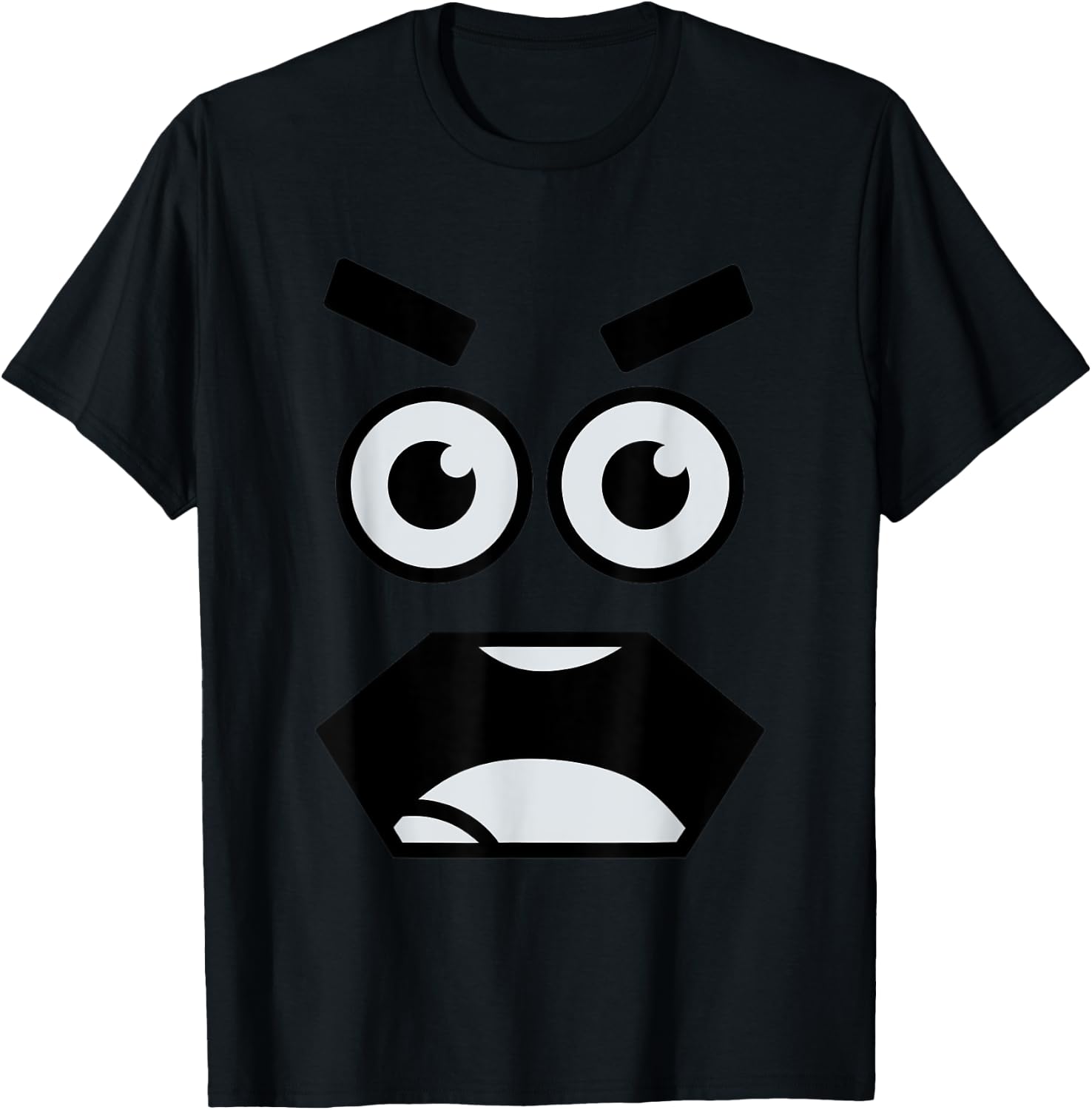 Creepy Carrots Face Halloween Costume for Kids and Adult T-Shirt - T-Shirt | Black