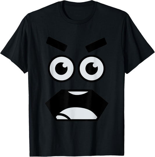 Creepy Carrots Face Halloween Costume for Kids and Adult T-Shirt - T-Shirt | Black