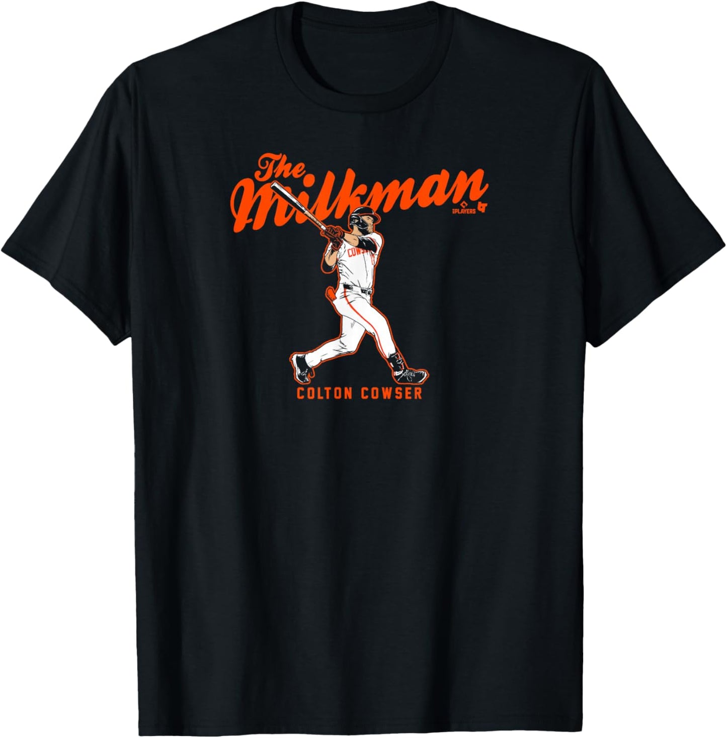 Colton Cowser - The Milkman - Baltimore Baseball T-Shirt - T-Shirt | Black