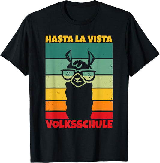 Volksschule Abgänger 2026 Tschüss Volksschule Absolvent 2026 T-Shirt - T-Shirt | Black