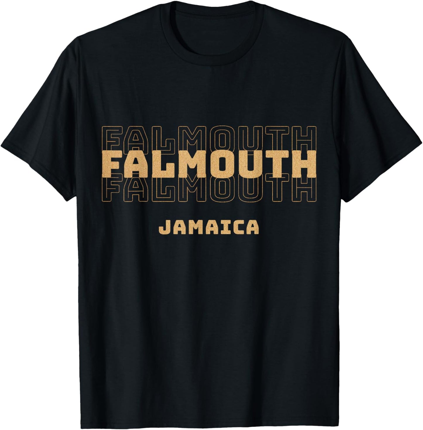 Falmouth Jamaica T-Shirt - T-Shirt | Black