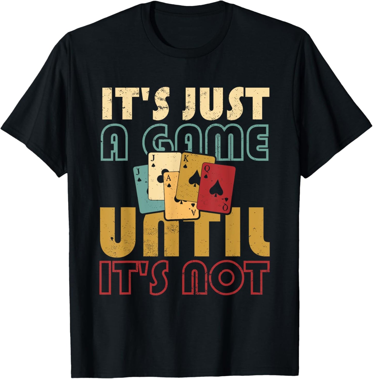 Funny Card Game Playing Euchre Player Gifts Euchre Player Card Game Lover Euchre Playing T-Shirt - T-Shirt | Black