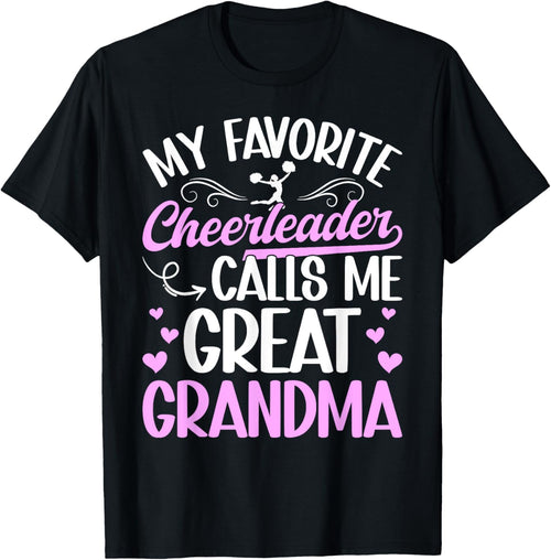 Favorite Cheerleader Great Grandma Cheer Great Grandma