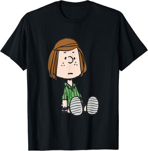 Peanuts Peppermint Patty T-Shirt - T-Shirt | Black
