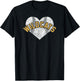 Wildcats Baseball Softball High School Team Mascot Mom T-Shirt - T-Shirt | Black