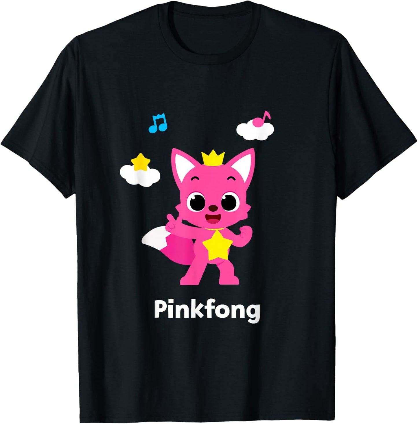 Pinkfong Official T-Shirt - T-Shirt | Black