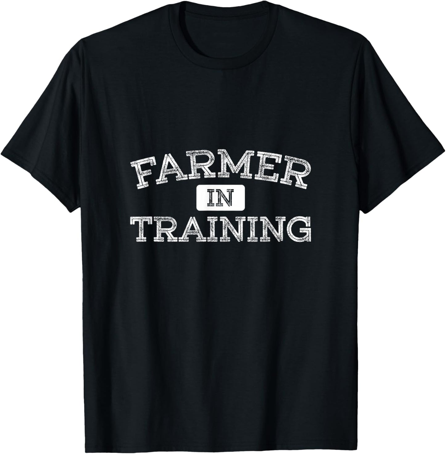 Farmer In Training Future Farmer T-Shirt - T-Shirt | Black