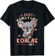 Kids Koalas Koala Bear Australian T-Shirt - T-Shirt | Black