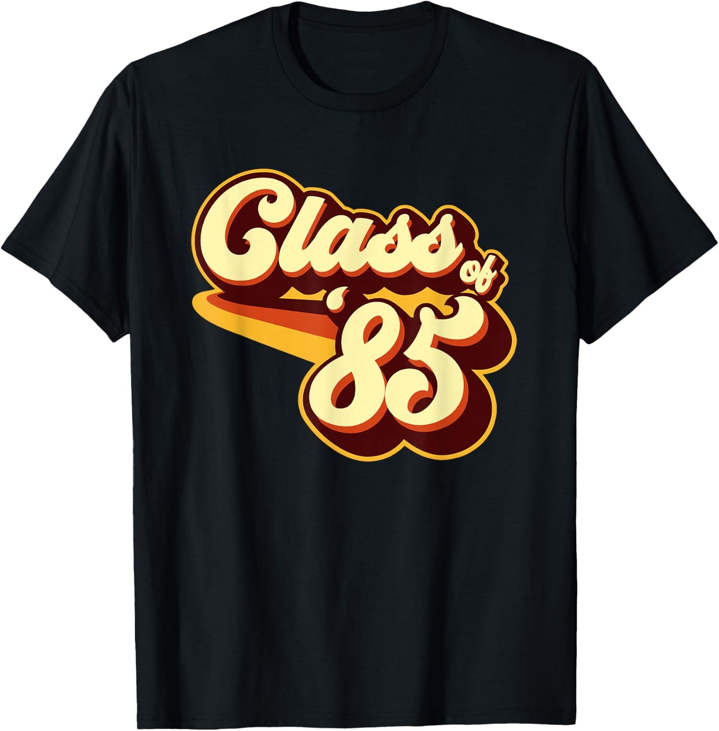 Class of 85 Reunion Retro 1985 T-Shirt - T-Shirt | Black