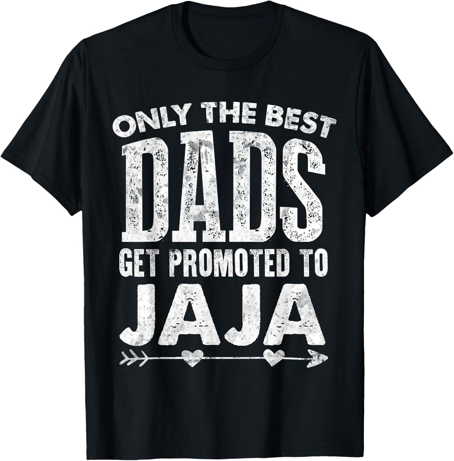 The Best Dads get Promoted to Jaja Blessed Father's Day T-Shirt - T-Shirt | Black
