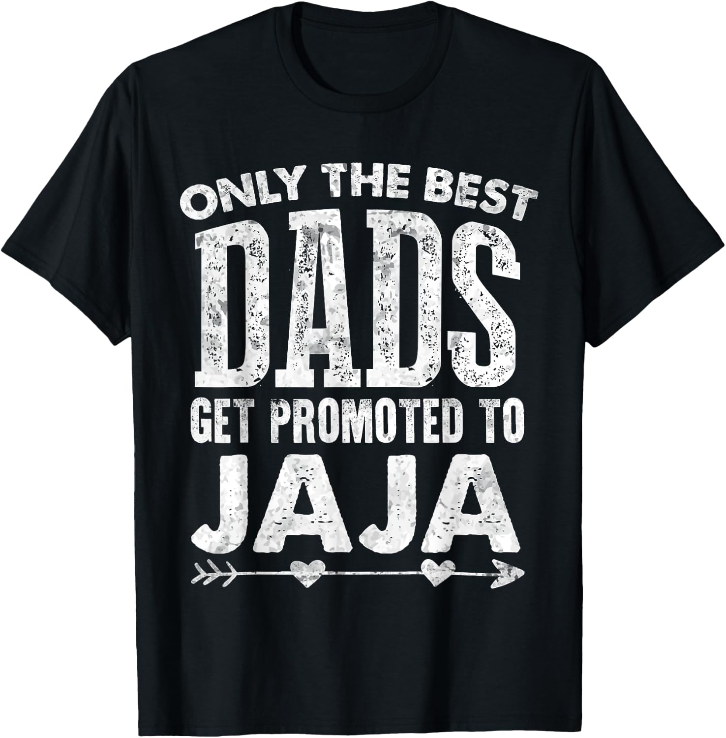 The Best Dads get Promoted to Jaja Blessed Father's Day T-Shirt - T-Shirt | Black