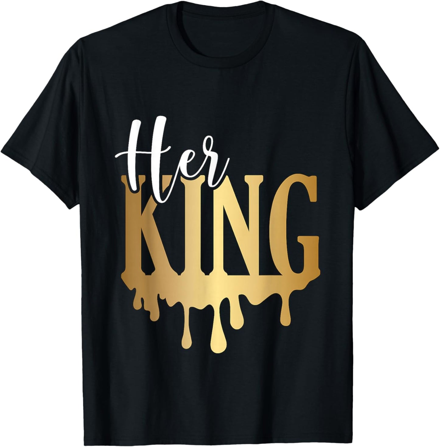 Her King T-Shirt - T-Shirt | Black