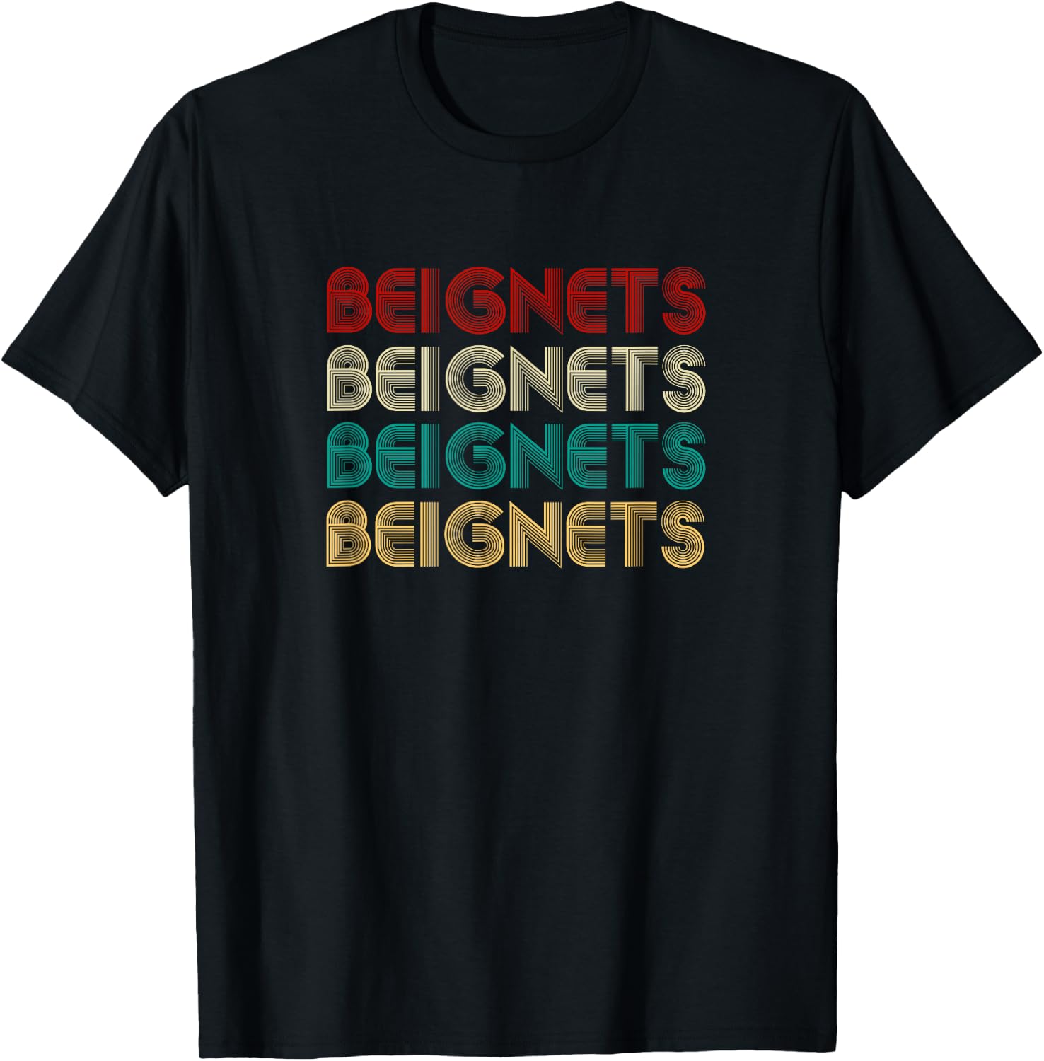 Beignets Lover T-Shirt - T-Shirt | Black