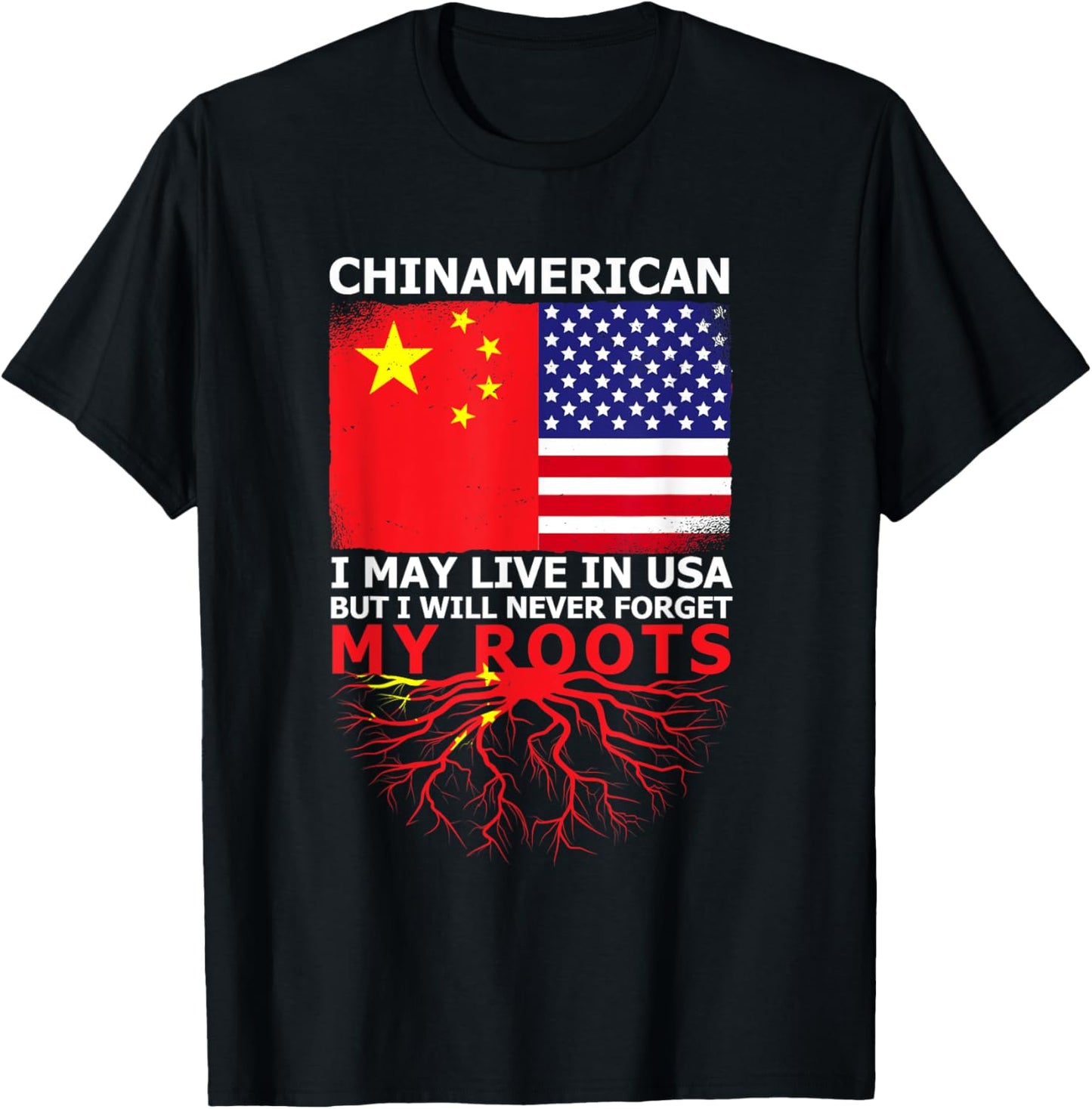 Chinese pride of China Origin T-Shirt - T-Shirt | Black