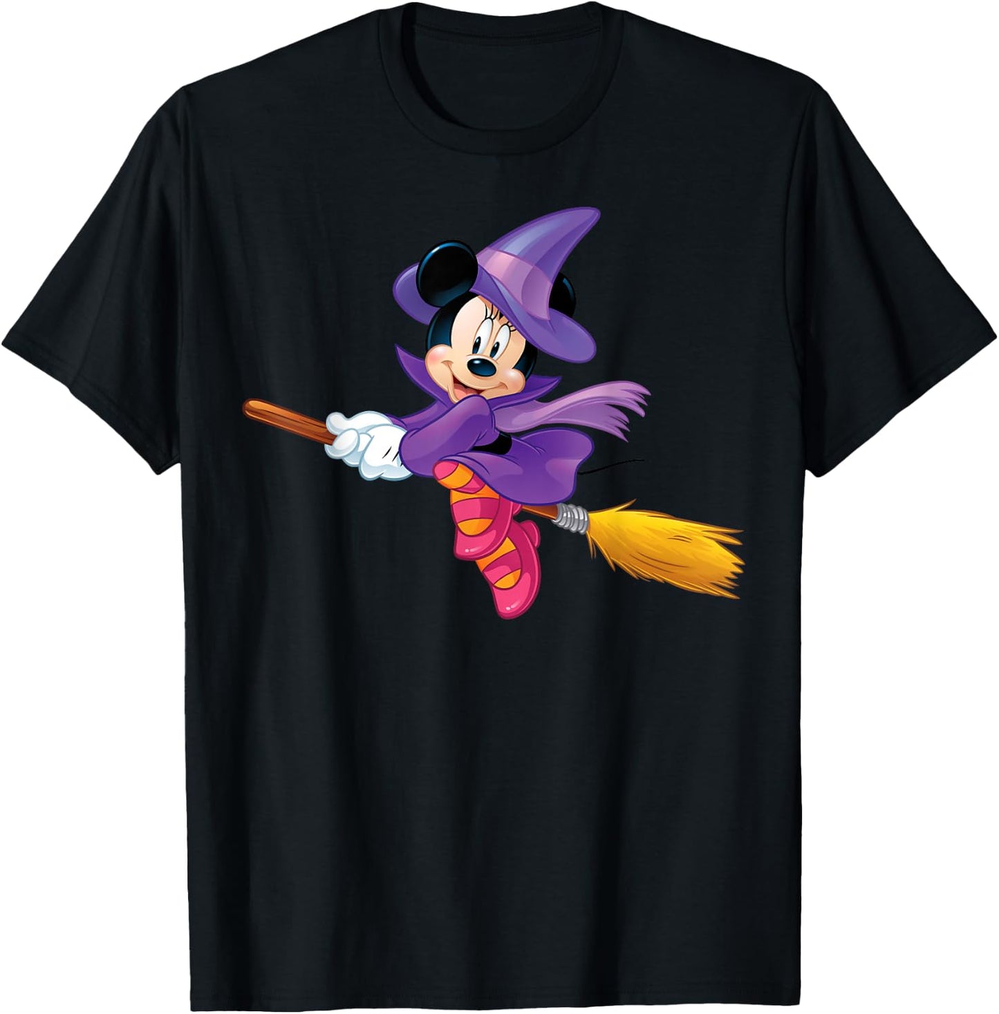 Disney Halloween Minnie Witch T-Shirt - T-Shirt | Black