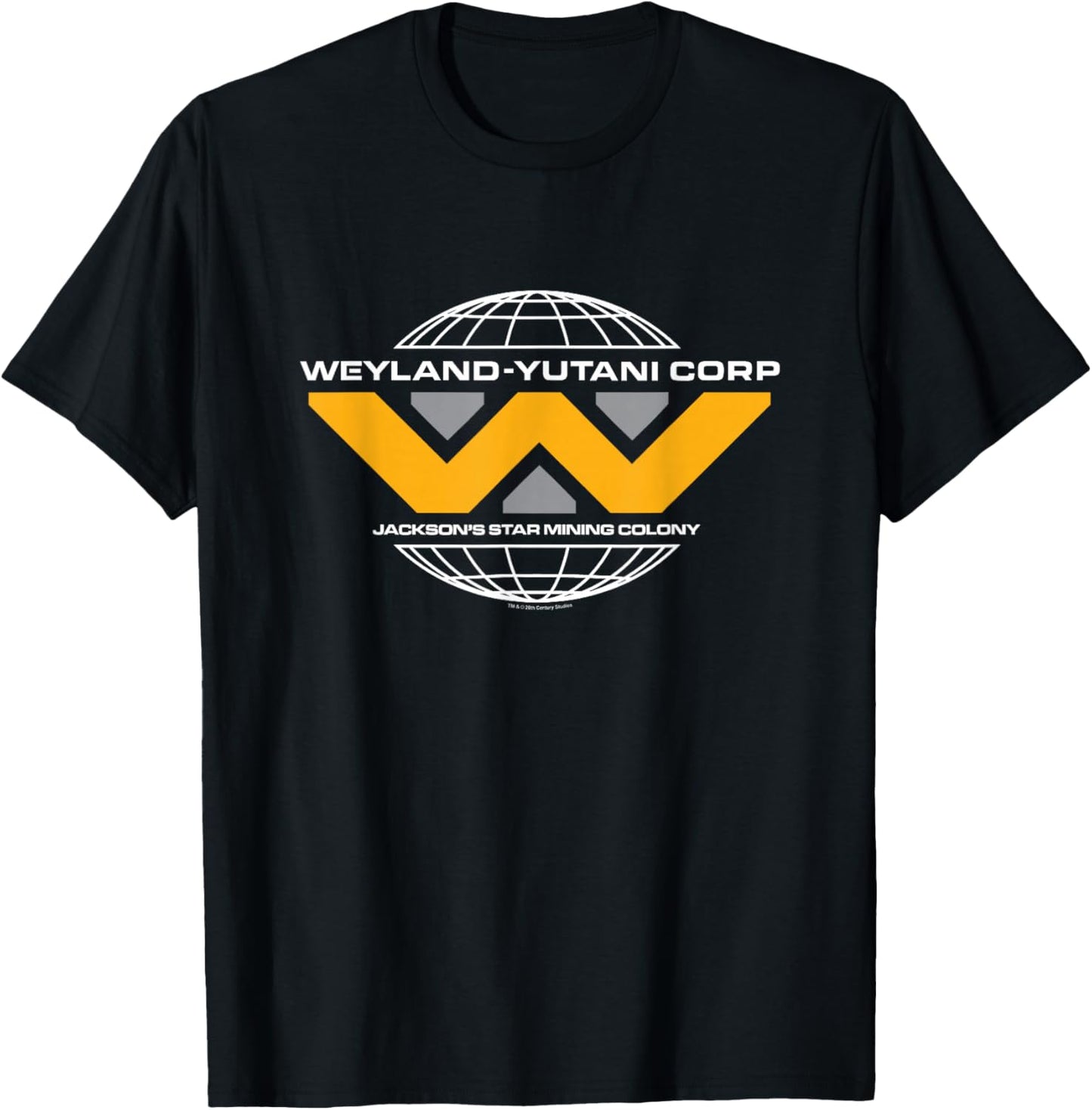 Alien: Romulus Weyland Yutani Corp Mining Colony Badge T-Shirt - T-Shirt | Black