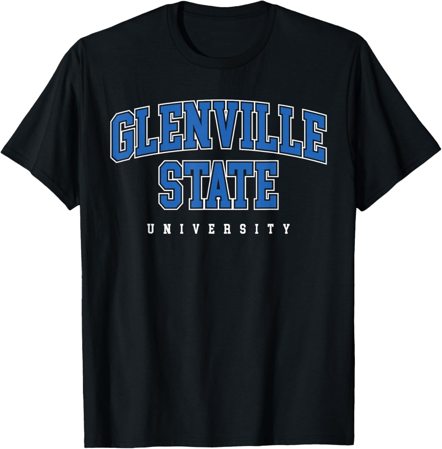 Glenville State University Retro Men Women T-Shirt - T-Shirt | Black