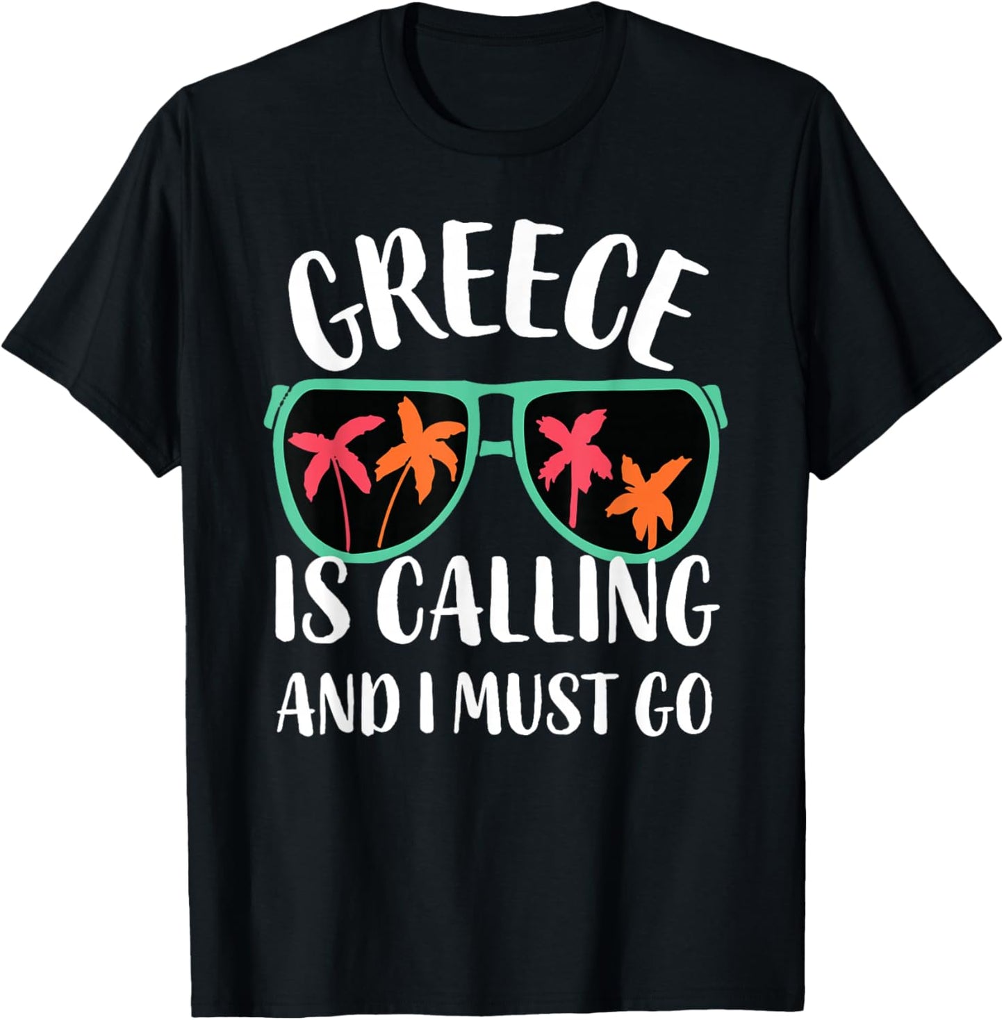 Greece Is Calling and I Must Go And Kids T-Shirt - T-Shirt | Black