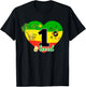 1st Birthday Jamaica King Party Theme Outfit One Year Old T-Shirt - T-Shirt | Black