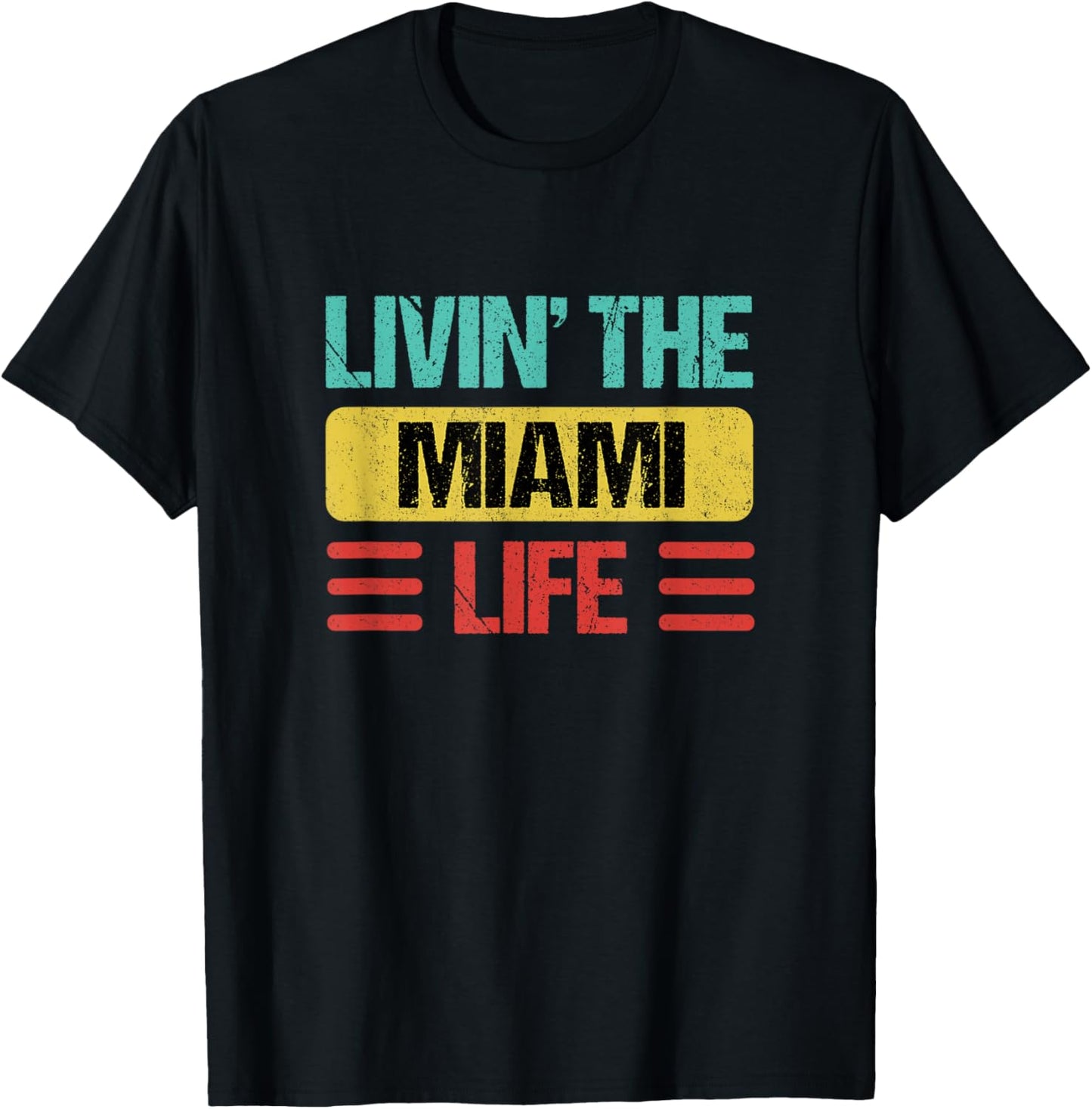 Miami T-Shirt - T-Shirt | Black