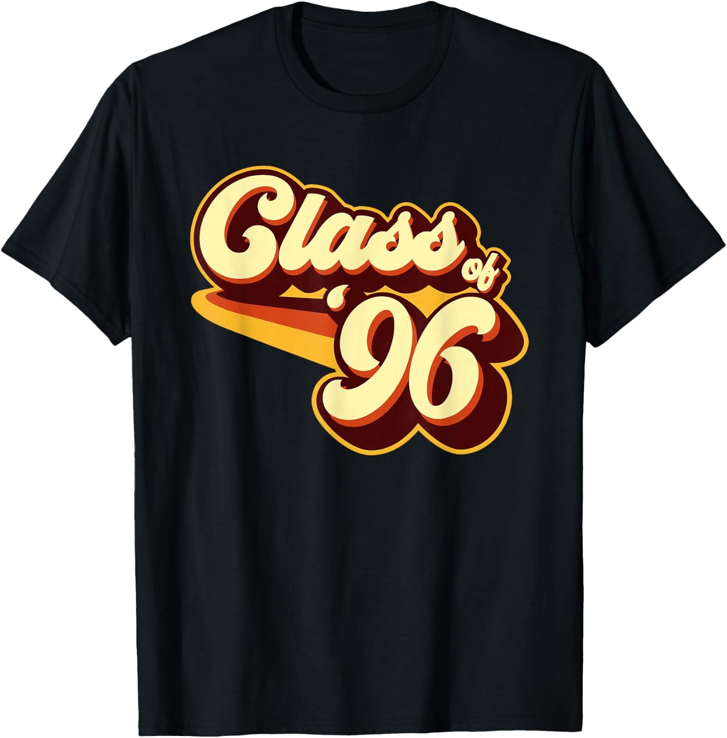 Class of 96 Reunion Retro 1996 T-Shirt - T-Shirt | Black