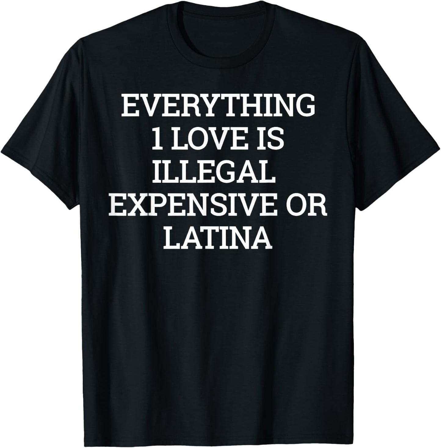Everything I Love is Illegal T-Shirt - T-Shirt | Black