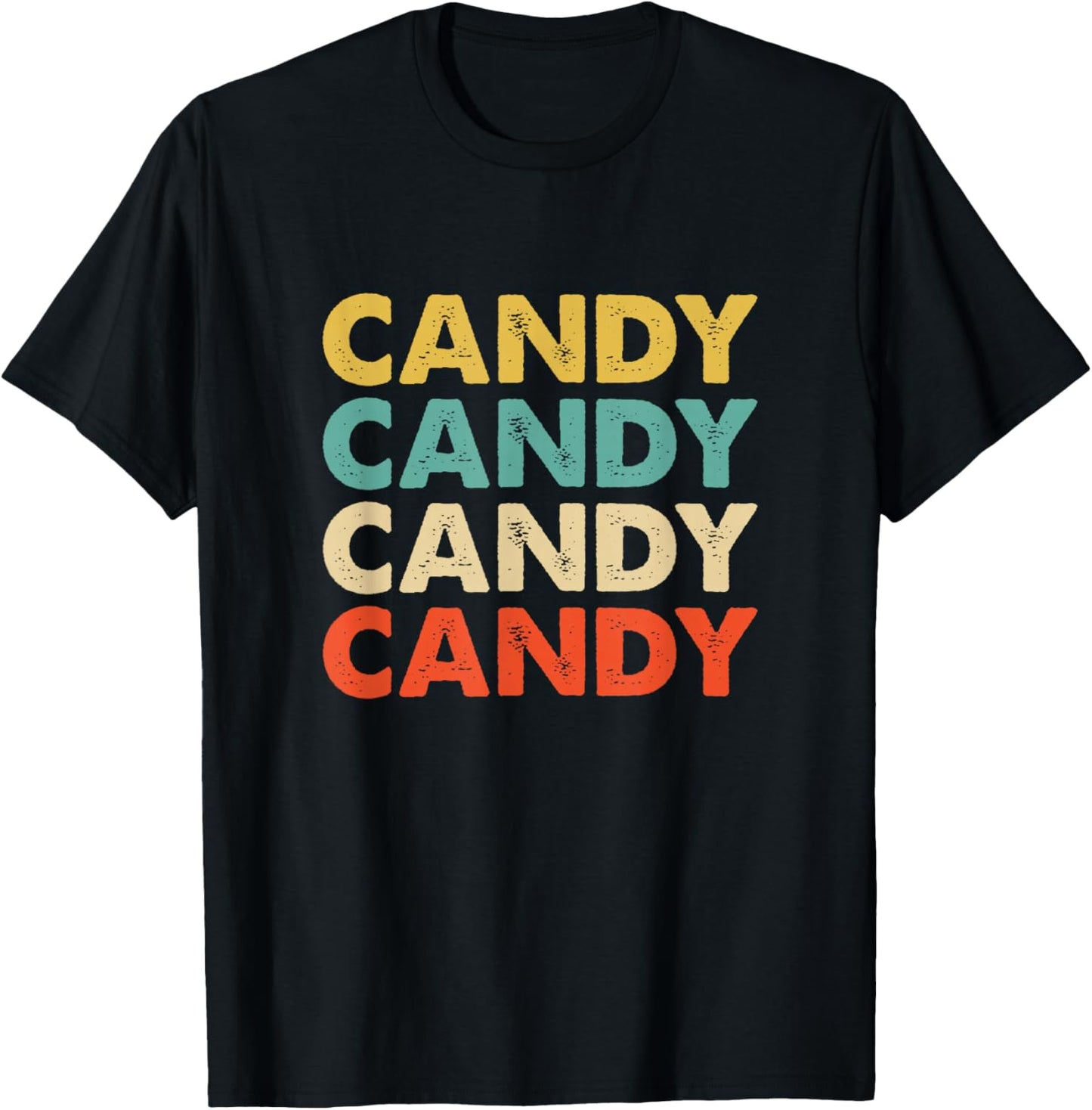 Candy Name T-Shirt - T-Shirt | Black