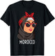 Moroccan Girl Morocco T-Shirt - T-Shirt | Black