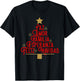 Feliz Navidad Familia Spanish Christmas T-Shirt - T-Shirt | Black
