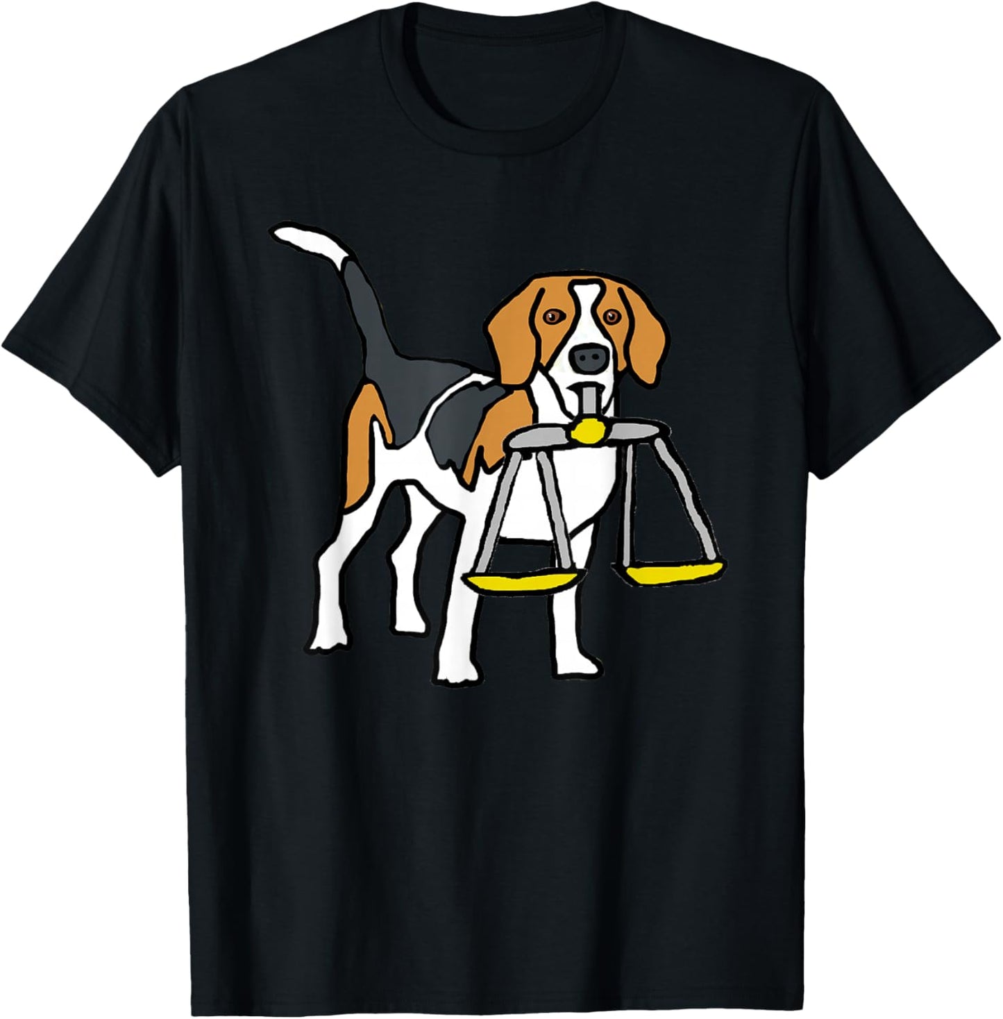 Legal Beagle T-Shirt - T-Shirt | Black