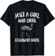 Just A Girl Who Loves Cassowary Birds Gift T-Shirt - T-Shirt | Black