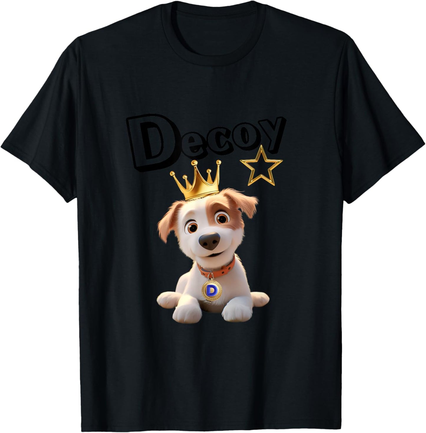 Decopin, Decoy, Dog Shirt, No.17, Otani, Pet Dog, Koi Kerhondier, Baseball Game, DEKOPIN, Decoy T-Shirt - T-Shirt | Black