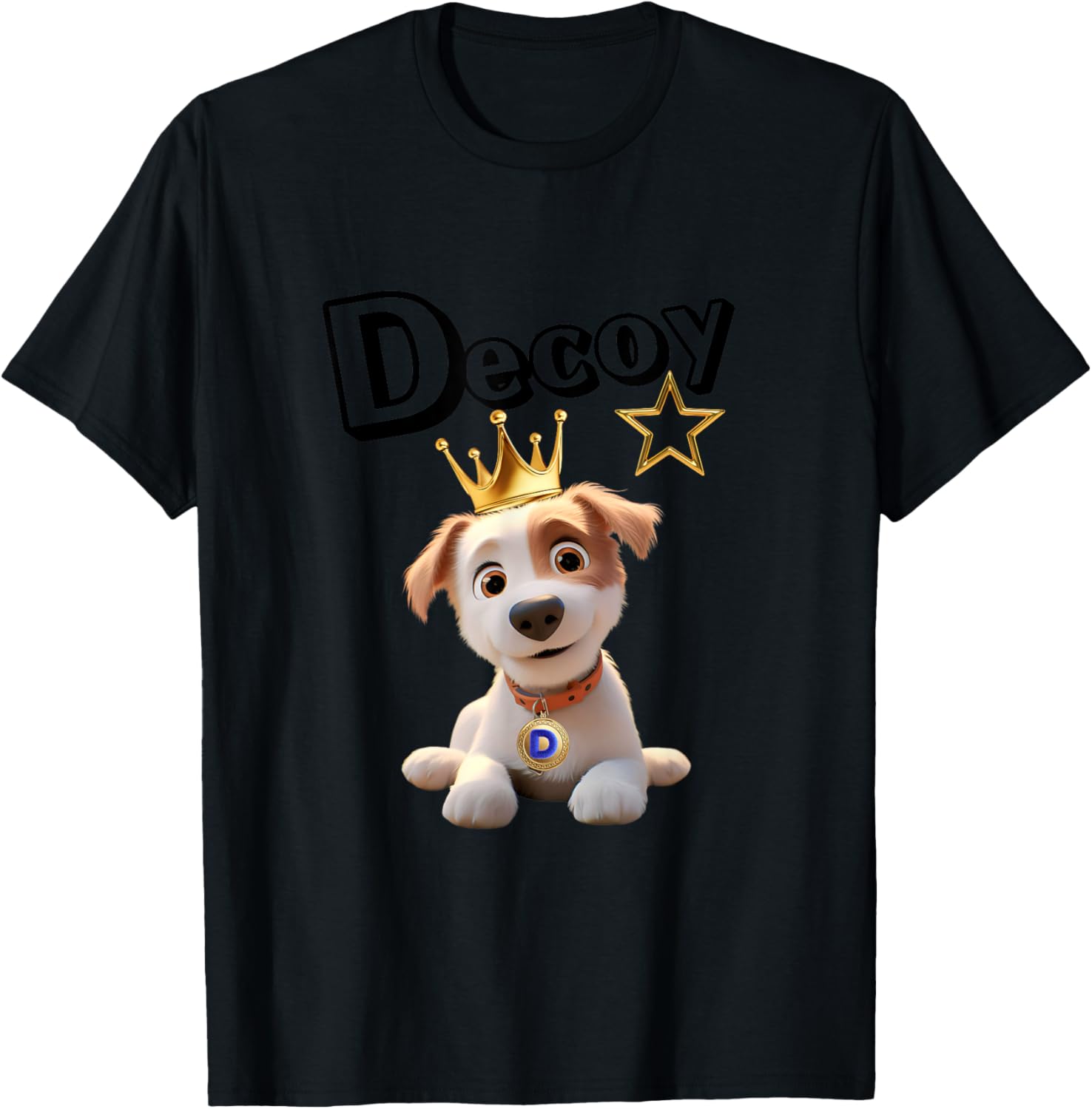 Decopin, Decoy, Dog Shirt, No.17, Otani, Pet Dog, Koi Kerhondier, Baseball Game, DEKOPIN, Decoy T-Shirt - T-Shirt | Black