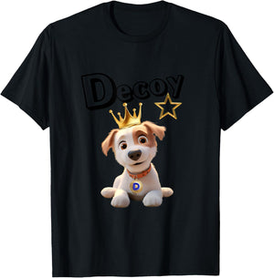 Decopin, Decoy, Dog Shirt, No.17, Otani, Pet Dog, Koi Kerhondier, Baseball Game, DEKOPIN, Decoy T-Shirt - T-Shirt | Black